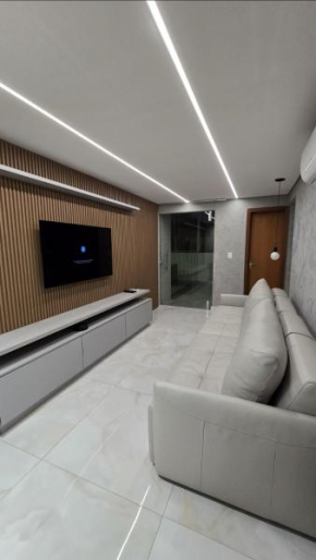 101 - Área Privativa de Luxo ar condicionado e churrasqueira